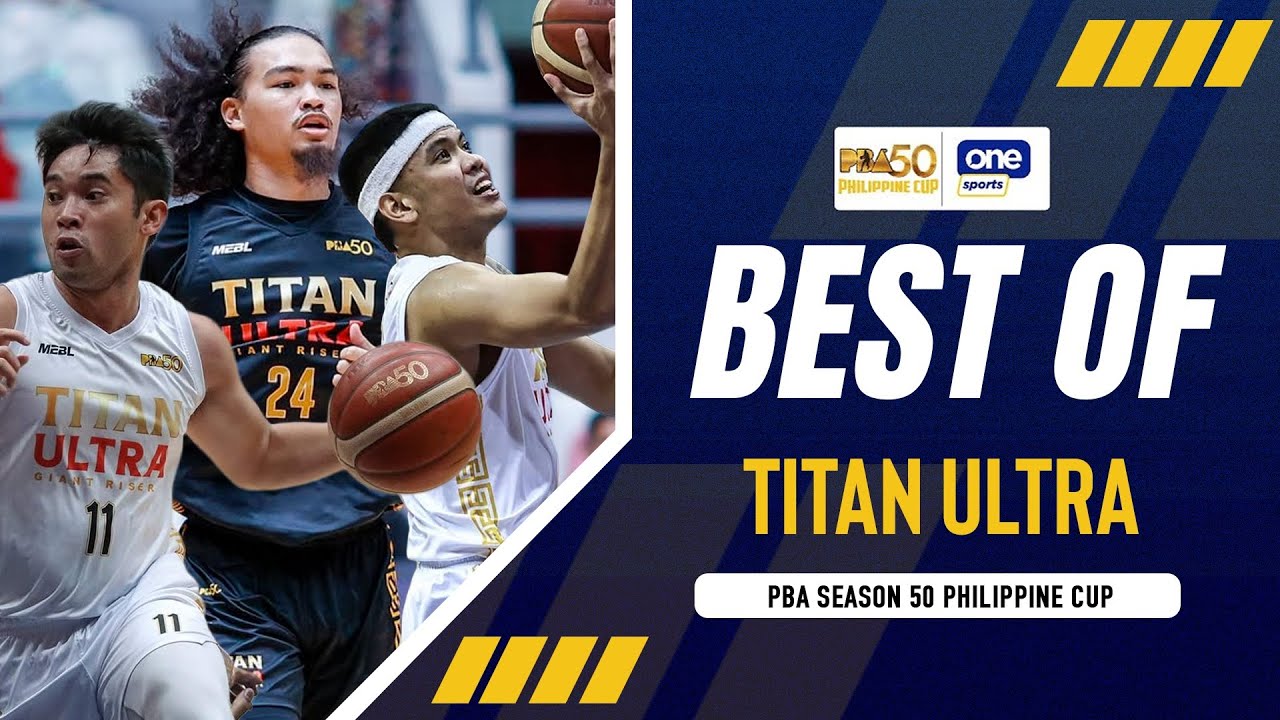 BEST OF TITAN ULTRA GIANT RISERS | PBA SEASON 50 PHILIPPINE CUP - YouTube