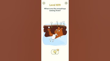 Where are the snowdrops coming from? dop2 gameplay #level 1079 #shorts #dop2 #deleteonepart 