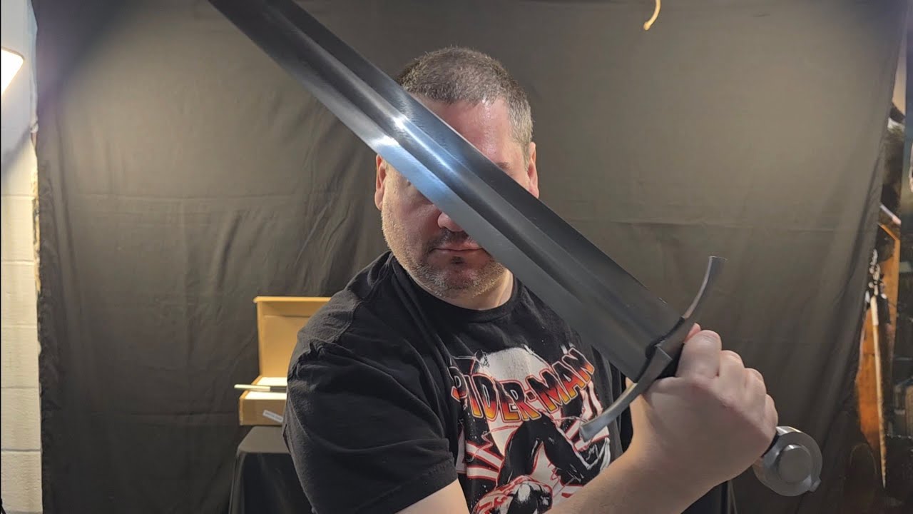 Sauvagine Pattern Steel Arming Sword unboxing 