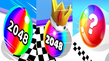Ball Run 2048 VS Ball Merge 2048 VS Ball Master 2048 - All Levels SpeedRun Gameplay Android iOS Ep1