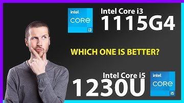INTEL Core i3 1115G4 vs INTEL Core i5 1230U Technical Comparison