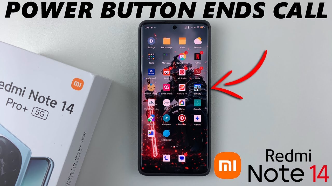 How To Enable 'Power Button Ends Calls' On Redmi Note 14 / 14 Pro+ ...