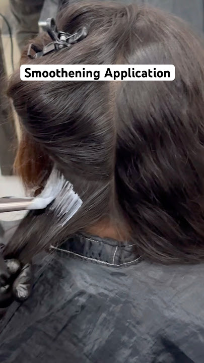 Hair smoothening application | hair treatment | kera -Smooth | keratin Treatment #saddamhairstudio
