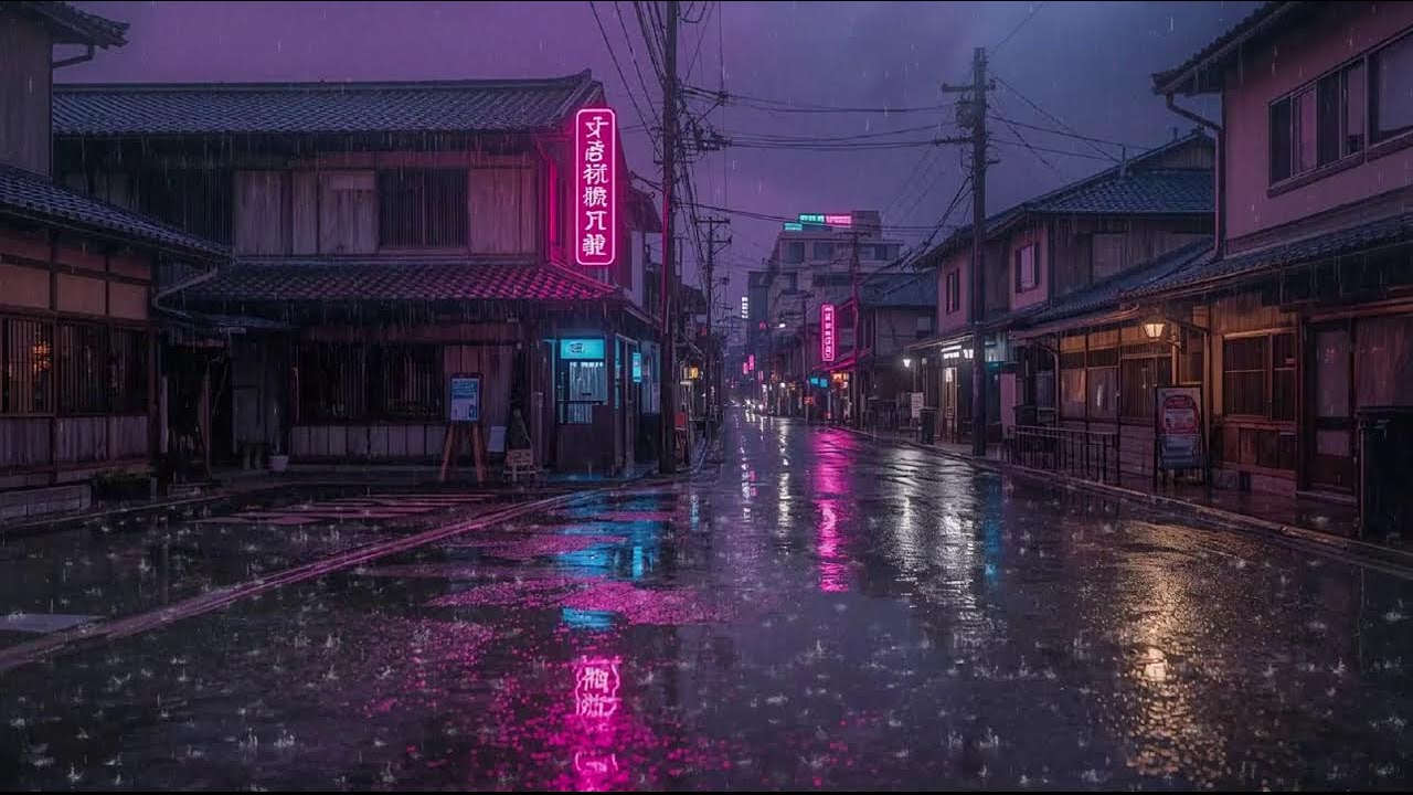 Night Rain Ambience 🌙 Lofi Beats for Focus, Relax & Quiet Moments #85