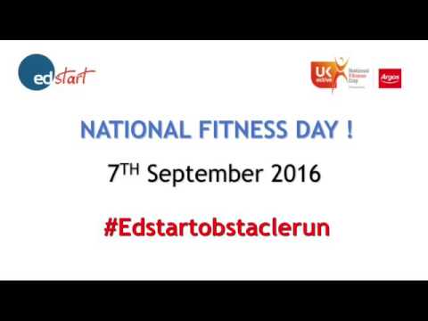National Fitness Day 2016 #EdStartObstacleRun