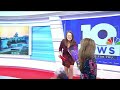Petal it forward day  bouquet surprises for wsls 10 virginia today on live tv
