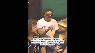 10 Most Underrated Rock Bassists Who Quietly Shaped Rock History#shorts #music #musica