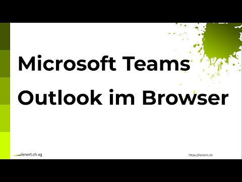 Microsoft Teams Outlook im Browser