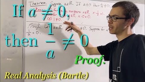 1/a ≠ 0 (Proof) [ILIEKMATHPHYSICS]
