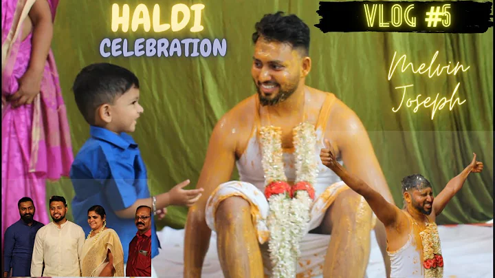 Haldi Celebration| Christian Wedding| Groom Haldi Ceremony| Indian Wedding| Kerela style Haldi Vlog