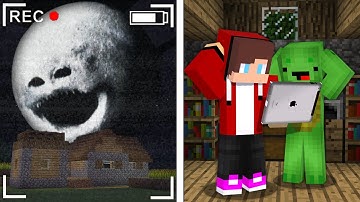 JJ and Mikey Watch The MOON WOKE UP on The Cameras ?!