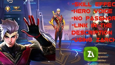 Chou thunder fist skin script no password paquito patch
