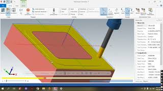 2D Contour in mastercam | programming in mastercam