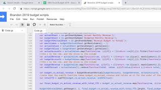Google Apps Scripting Code Editor With a Screen Reader