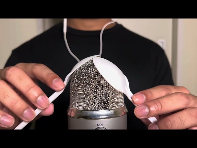 ASMR Spoon on Microphone in 1 Minute 🥄 (NO TALKING)