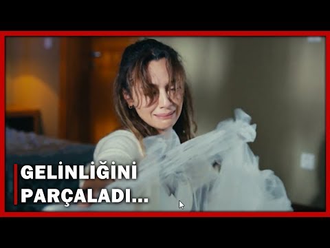 Aslı Gelinliğini PARÇALADI!  - Siyah Beyaz Aşk 2.Bölüm