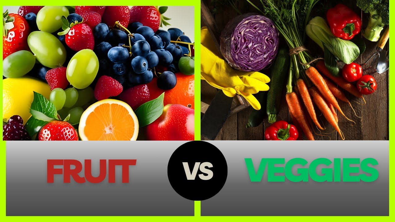World War 5 Foods - Fruits vs Veggies