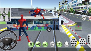 3D Driving Class - Korean Bus Vs Bullet Train - Android ios Gameplay
