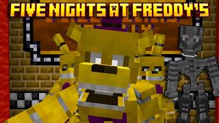THIS NEW FREDBEARS MINECRAFT FNAF ADDON IS GLORIOUS! (The Forgotten Animatronics Mod Showcase) screenshot 3