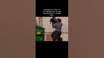 Checking out that YT is rolling out ai age verification on August 13th: