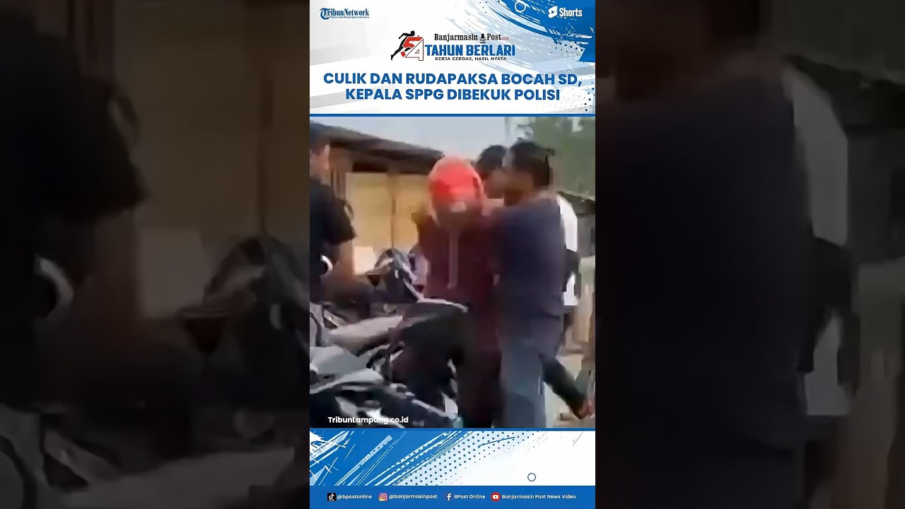 Culik dan Rudapaksa Bocah SD, Kepala SPPG di Lampung Timur Dibekuk Polisi, Berikut Kronologinya