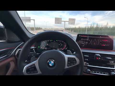 BMW 530i xDrive G30 LCI 252HP | 0-100 km/h Acceleration-Hızlanma #shorts