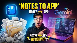 I Built an App from MY Notes using Gemini & NotebookLM (Insane!) screenshot 4