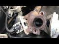 Toyota 120 EGR Clean - 1kz-te diesel Toyota 120 series prado manifold and throttle body clean