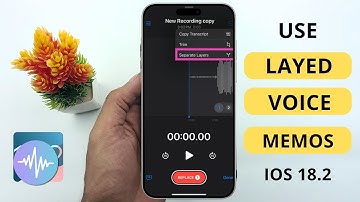 How to Use Layered Voice Memos in iOS 18.2 | Step-by-Step Guide