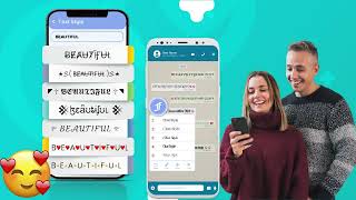 Chat Style for Whatsapp Stylish fonts helping video screenshot 2