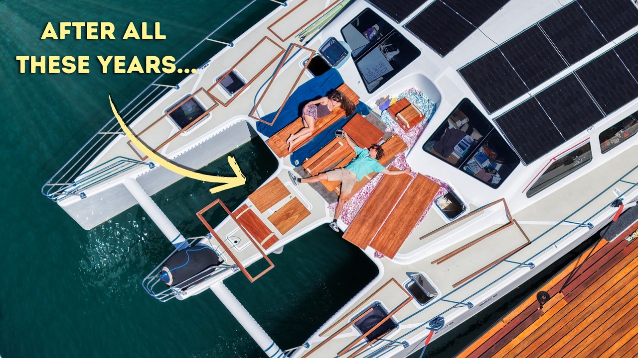 ⁣The Abandoned Boat Had One Last Surprise for Us 👀