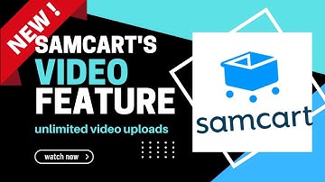 Samcart new video feature for course creation | Unlimited video uploads