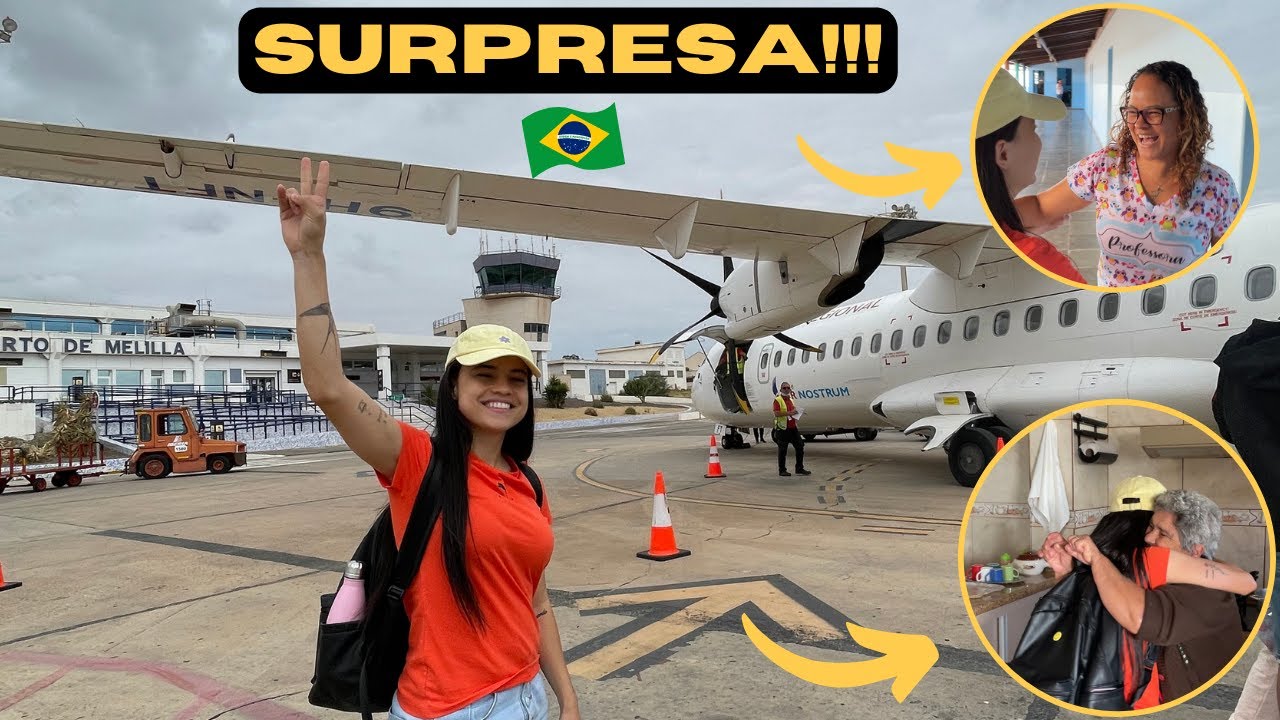 VOLTEI PRO BRASIL DE SURPRESA PARA MINHA FAMÍLIA!!!