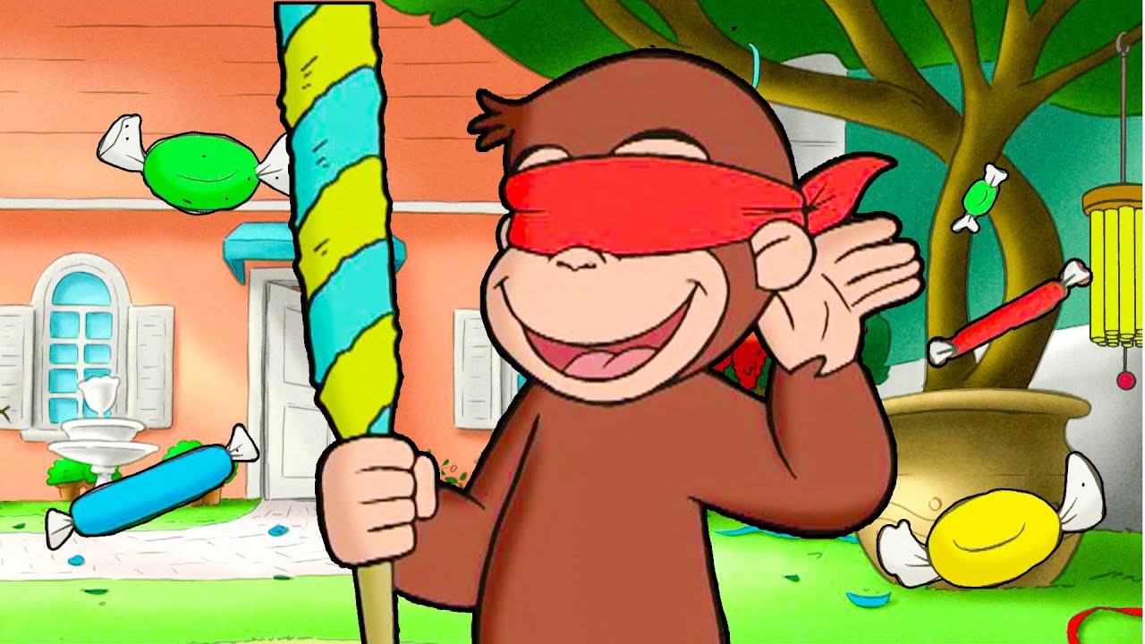 ピニャータの遊び方！ 🐵 おさるのジョージ