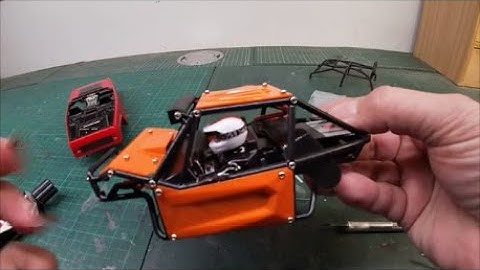 Cage body shell Injora for scx24 Rock Buggy