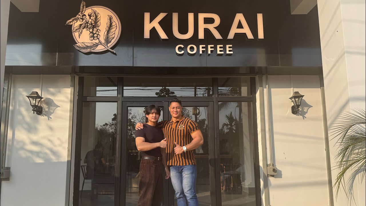At the opening of kurai coffee,Nagalands premium coffee café/vlog