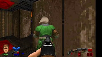 Brutal Doom V21 Beta Doom 2 Level 3 Gantlet Complete 100% Black Metal Difficulty