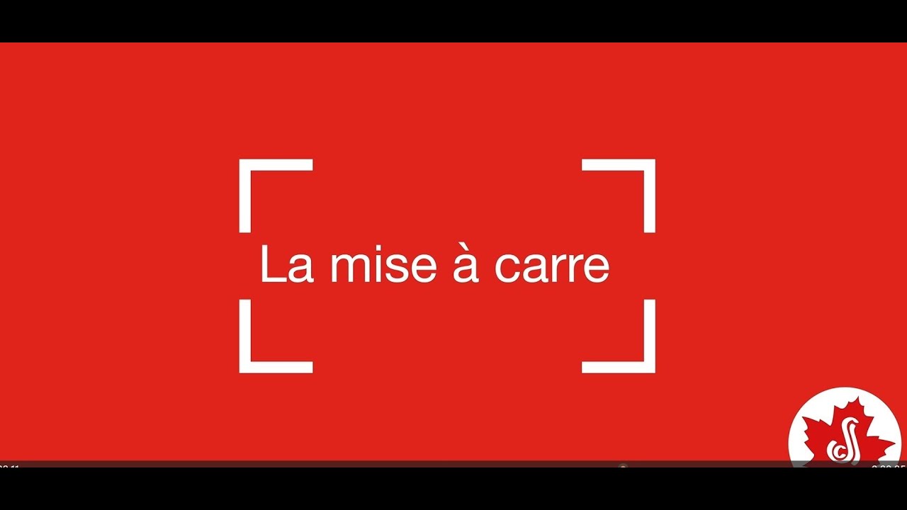 AMSC - La mise a carre -2025