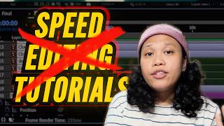 Why Fast Editing Tutorials Are Making You Worse