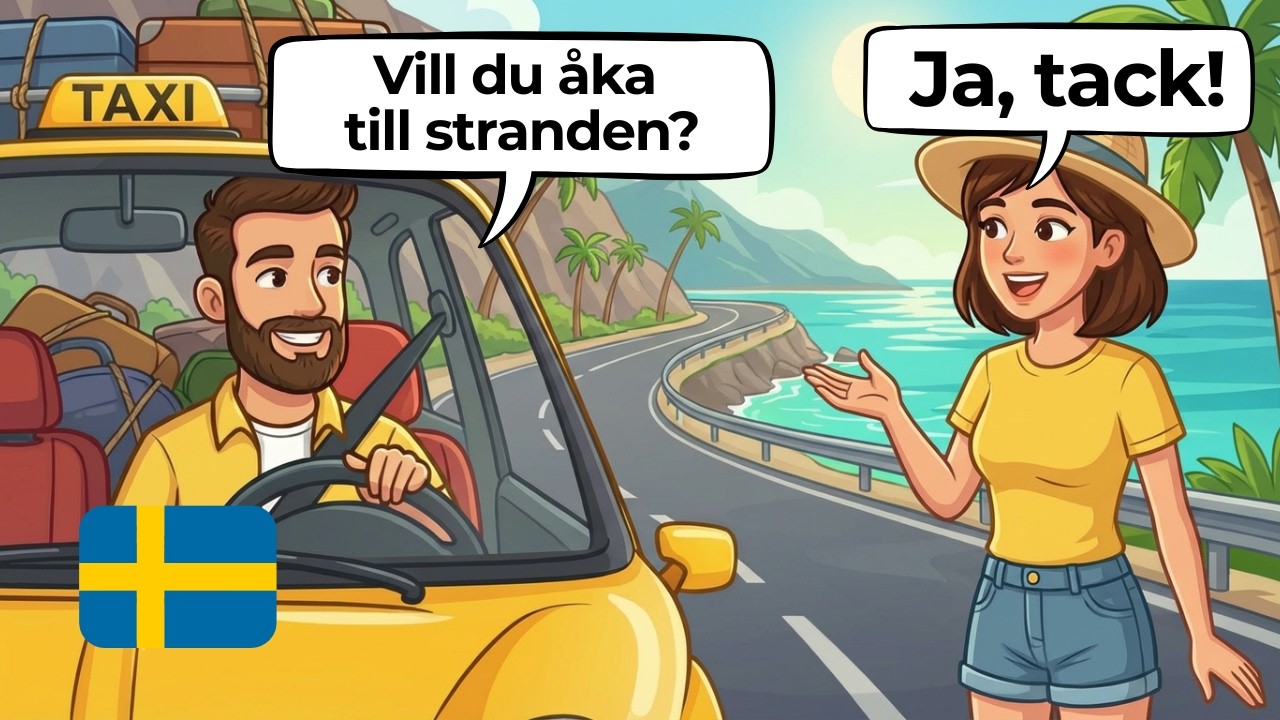 Swedish Conversation Practice | 10 Travel Swedish Conversations