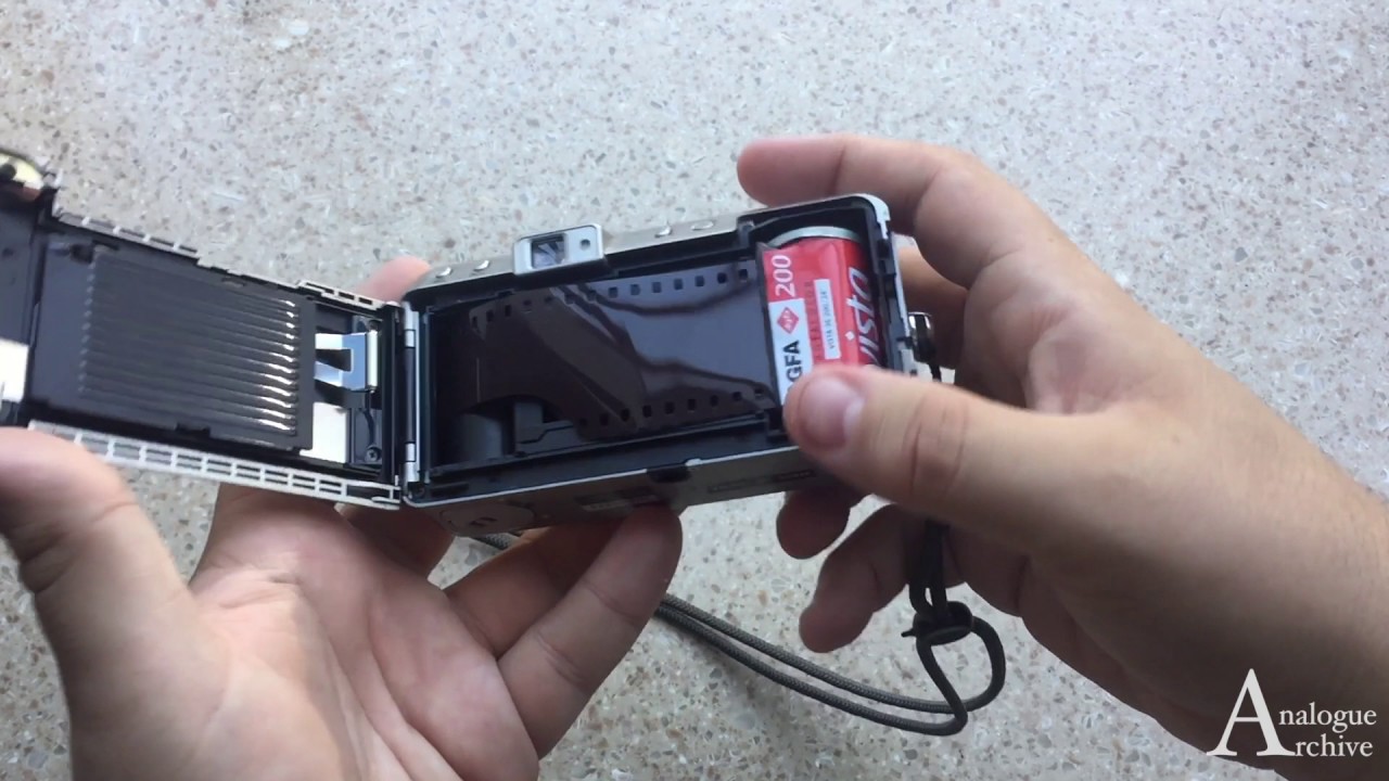 How To Load: Minolta Riva Zoom 115 - YouTube