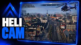 FiveM Helicam Script 🚁 Thermal, Auto Tracker, Searchlight, Megaphone & Live Downlink (ESX/QB/QBox)