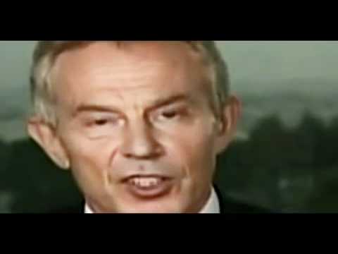 Reptilian Tony Blair - Blairs Witch Project