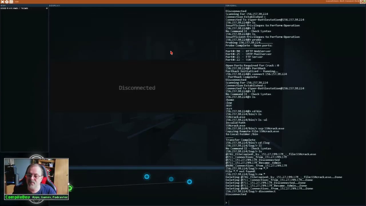 First play - Hacknet