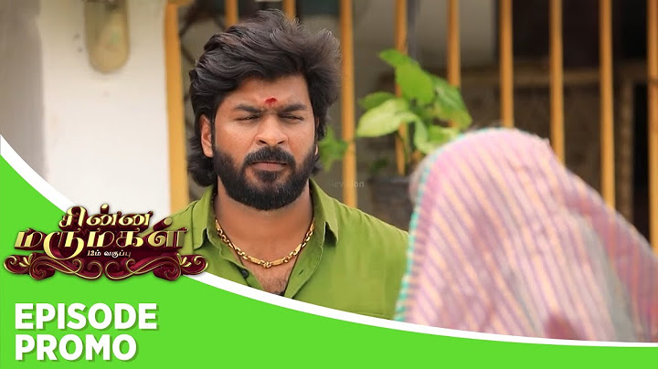 Chinna Marumagal | Episode Promo | 18th June 2025