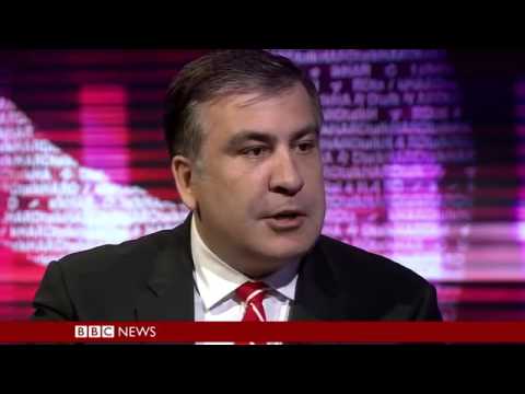 სააკაშვილის მიჯირყვნა \"Hard Talk\"-ში