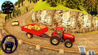 Offroad Farm Transport Driver - Tractor & Mini Truck Drive Simulator - Android GamePlay #2 screenshot 5