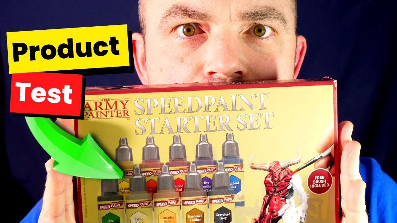 Army Painter Speedpaint 2.0+ Starter Set Acrylic Paint Set Miniature  Painting