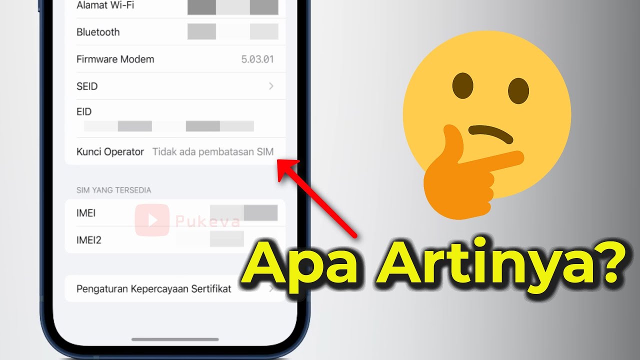 Arti Kunci Operator Tidak Ada Pembatasan SIM Di IPhone Carrier Lock No Arti Kunci Operator Tidak Ada Pembatasan SIM Di IPhone Carrier Lock No