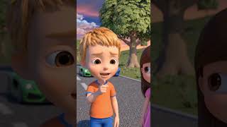 Learn Colors with Cars 🚗 | Fun Kids Cartoon for Toddlers #shorts #usa